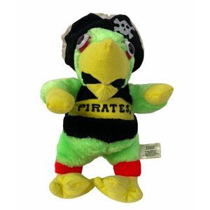 Vintage 1993 BJ Toys Plush Pittsburgh‎ Pirates Pirate Parrot 12” Rare HTF Morila